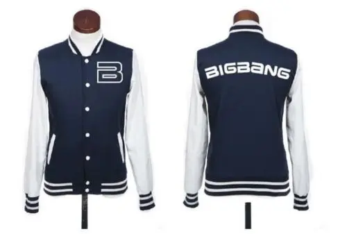 Mainlead Новое поступление kpop новое пальто bigbang концертный тур бейсбольная форма