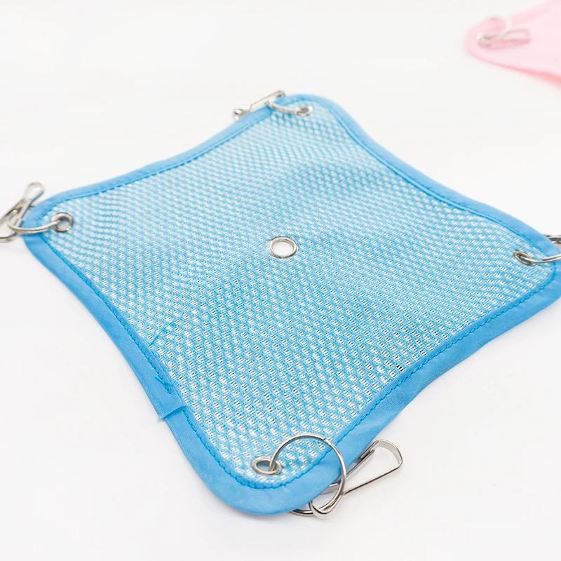 1pc Small Pet Hammock For Rabbit Hamster Totoro Ferret Guinea Pig Chinchilla Breathable Mesh Cage Bed Grinding Bag | Дом и сад