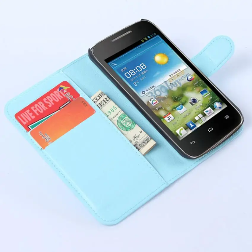 Чехол для Huawe Y520 Y540 Y560 кожаный чехол с откидной крышкой и подставкой Huawei Ascend |
