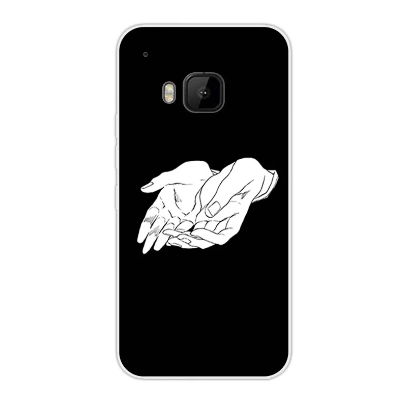 Силиконовый чехол с рыбками для HTC One M9 мобильного телефона мягкий из ТПУ 5 0 дюйма