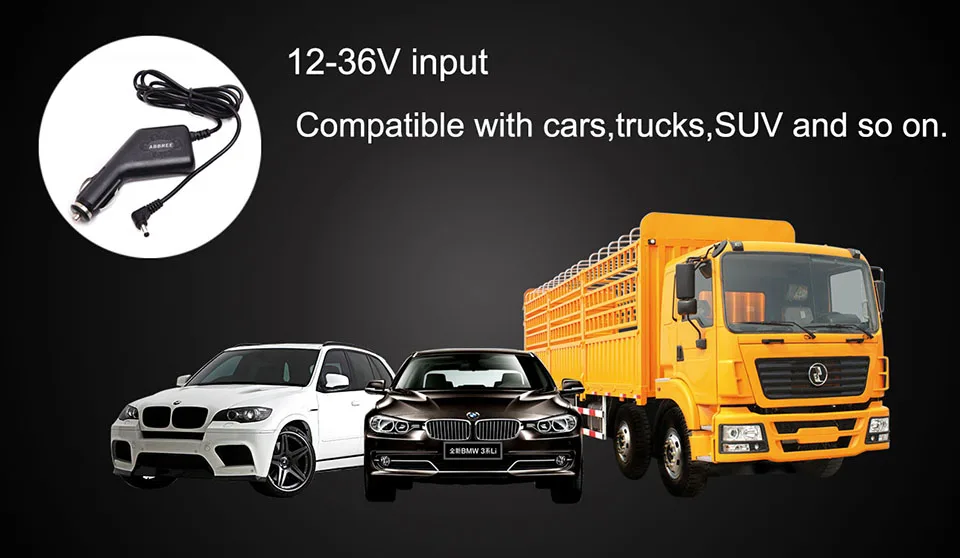 Baofeng 12-36V Input 8.4V Output 2.5mm Connector Gun-Shape Truck Car Charger Cable for baofeng BF-UVB3PLUS 3800mAh Battery | Мобильные