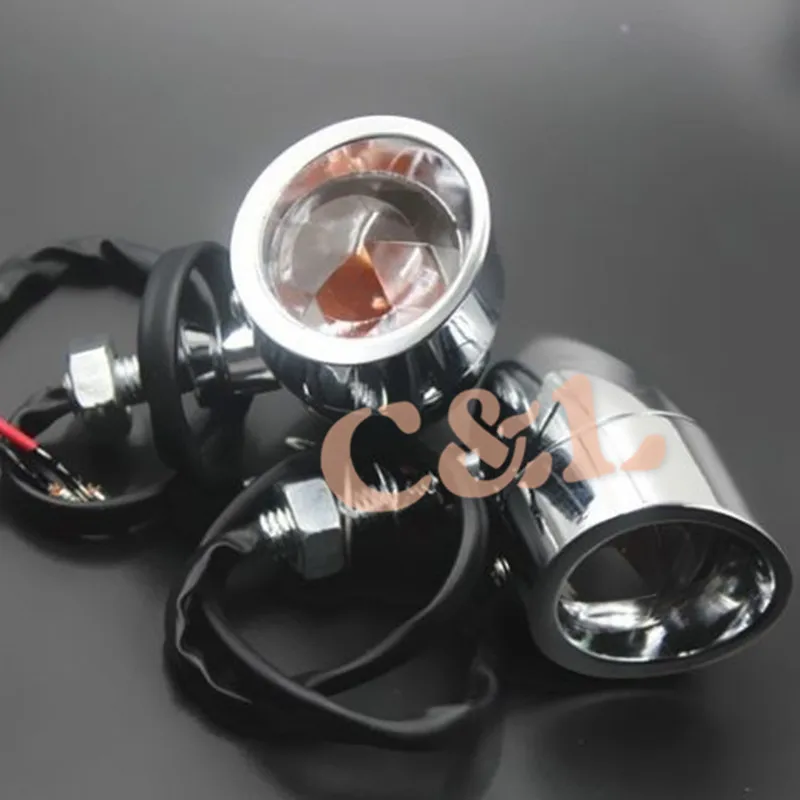 Высококачественные алюминиевые универсальные мотоциклетные хромированные