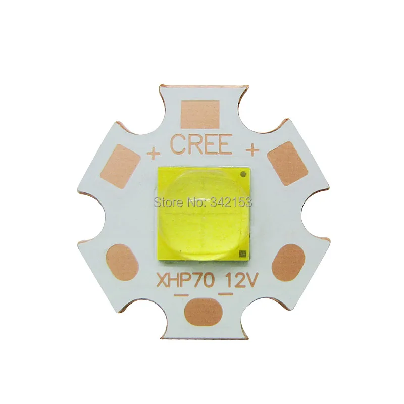 30 Вт Cree XHP70 XHP70.2 XHP 70 2 белый 3000K 5000K 6500K Светодиодные эмиттерные лампы 6 В/12 В на 20 мм