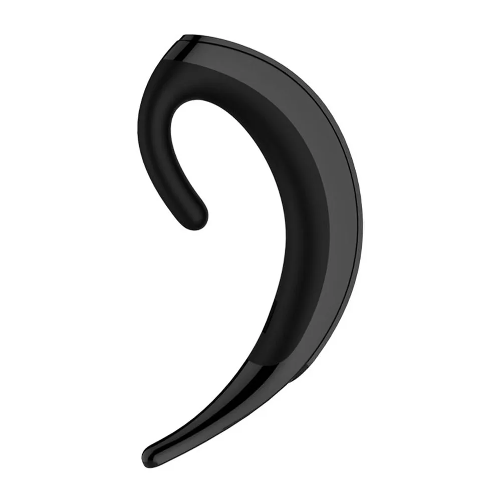OVEVO Q12 Wireless Bluetooth 4.2 Earphone Single Over Ear Headset with Mic Handfree Business Meeting Driving Call Earphone