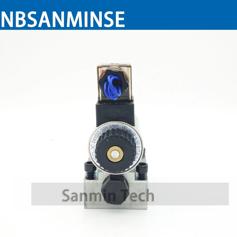 23QDF Electromagnetic Solenoid Valve Two Position Three Way NO NC High Pressure 31.5Mpa Hydraulic NBSANMINSE | Обустройство дома