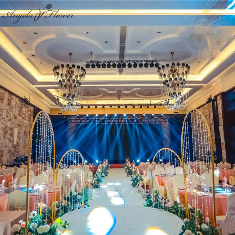 Новые свадебные арки реквизит n образный Металл Кованое железо Радуга дорога