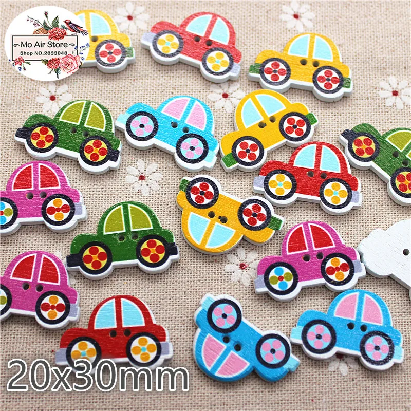 20 шт. декоративные деревянные пуговицы с двумя отверстиями 30 мм|scrapbooking craft|decorative