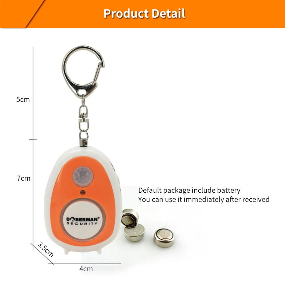 Doberman охранная сигнализация инфракрасная с аварийным брелком Самозащита