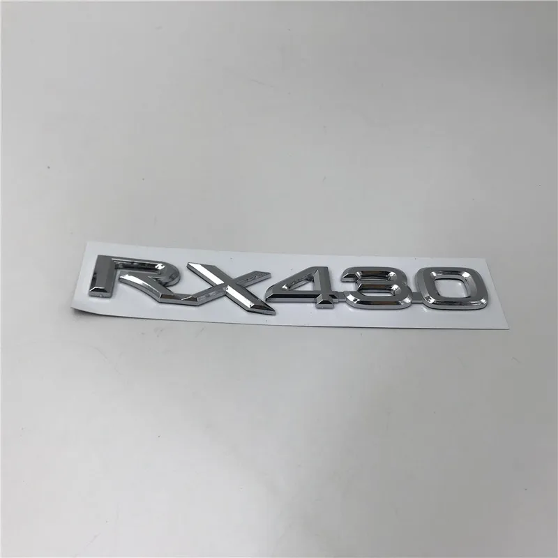 RX430 Для Lexus LS300 400 RX300 350 430 GS300 LX470 LS460 LS600hl задний багажник эмблема логотип номер буквы знак - Название цвета: RX430