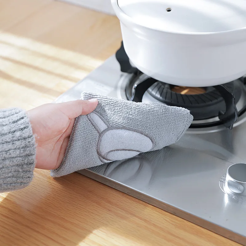 Luluhut микрофибра чистящая ткань полотенце для кухни водопоглощающая Салфетка