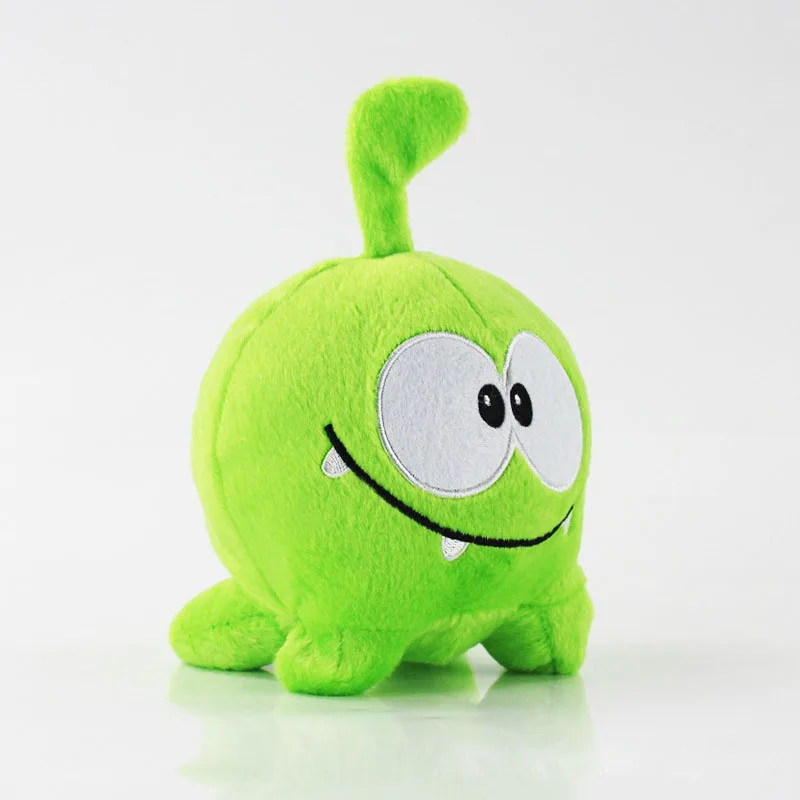 Нарезаем веревку My Om Nom Frog плюшевые игрушки милые Мультяшные игровые лягушки