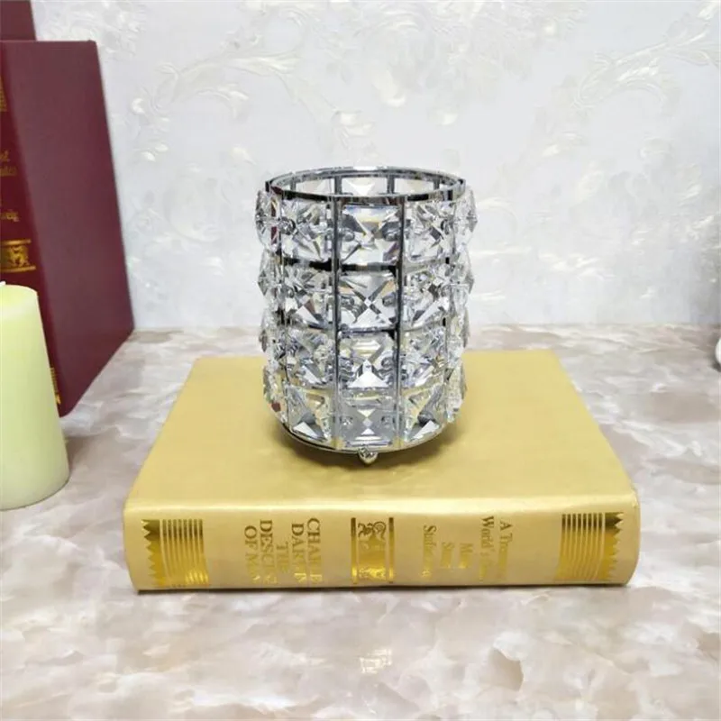 Роскошный хрустальный подсвечник Свадебные подсвечники для домашнего