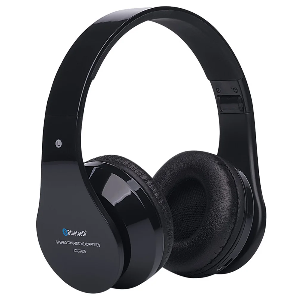 BT-809 Беспроводной Bluetooth наушники с микрофоном Спорт стерео повязки гарнитуры