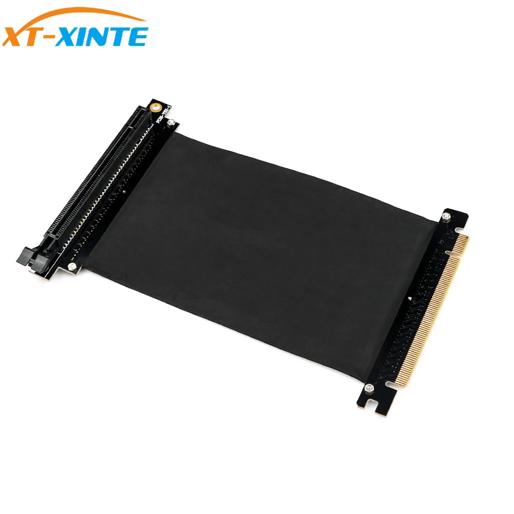 PCI Express x16 к PCIE x16 штыревой к гнезду видеокарта Riser PCI E PCIE3.0 PCI-E 16x ленточный удлинитель для майнинга