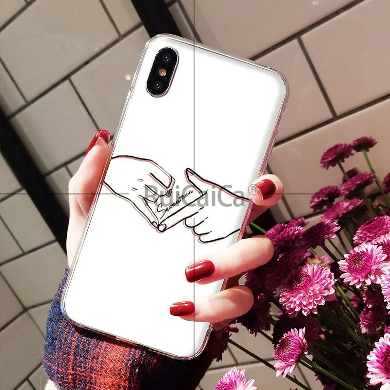 Ruicaica EXO kpop Черный белый мягкий прозрачный чехол для телефона Apple iPhone 8 7 6 6S Plus X XS MAX 5