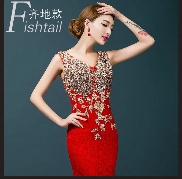 Sexy Deep V Neck Sleeveless Prom Party Dress Royal Blue Long Mermaid Evening Appliqued Elegant Formal Women | Свадьбы и торжества