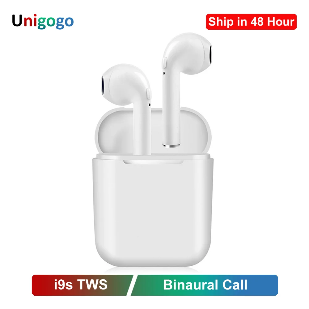 Миниатюрные беспроводные наушники i9S i24 TWS Bluetooth гарнитура 5 0 с микрофоном для iPhone