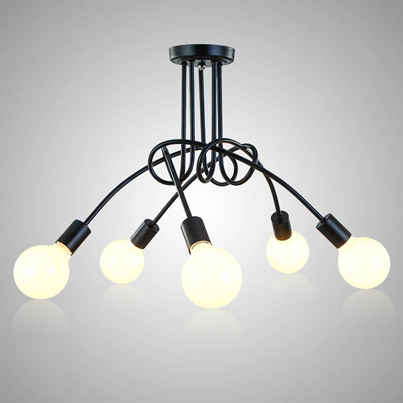 Светодиодные светильники потолочные для гостиной Luminaria E27 fixutures детей дома lampras де