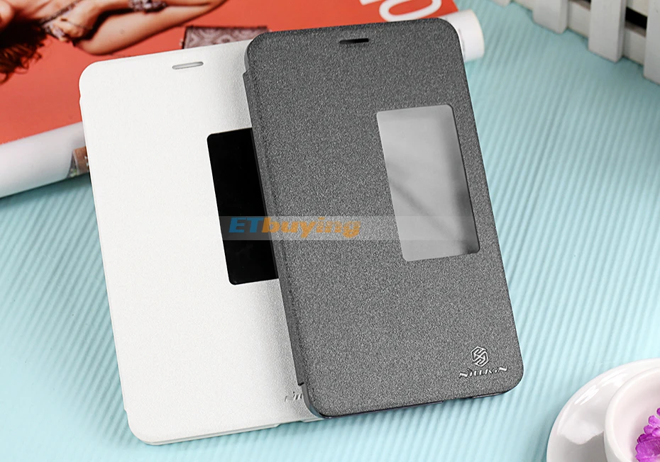 Original 7 inch Huawei Honor X1 Tablet PC Nillkin Sparkle Flip Case PU Leather Magnet Multi Color Free Shipping | Компьютеры и офис
