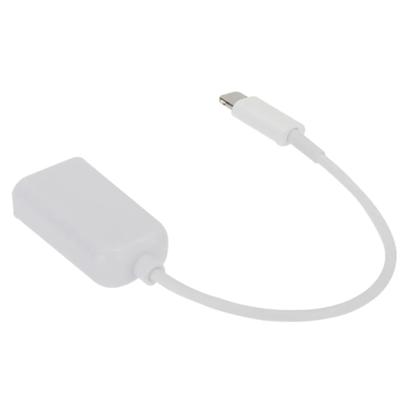 OTG Кабель-адаптер считыватель 8-контактный к USB 2 0 Женский адаптер кабель для iPad 4 Air