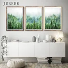 Скандинавский стиль с лесным принтом, 3 предмета, настенные пейзажи, настенные постеры, современные украшения для дома