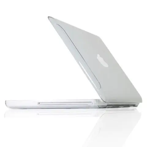 Новый пластиковый прозрачный жесткий чехол для Macbook White 13 дюймов A1342, чехол для ноутбука