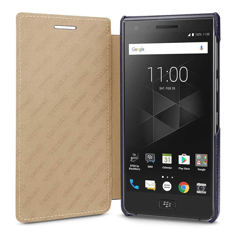 Новое поступление Роскошный чехол для телефона из натуральной кожи для Blackberry Motion 5," Чехол-книжка С Откидывающейся Крышкой для Black Berry Motion