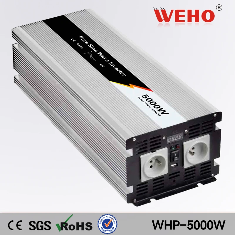 (WHP-5000-122)5000w 12v dc to ac 220v off grid pure sine wave 5000W power inverter solar | Обустройство дома
