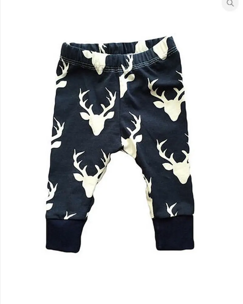 2020new fall autumn Newborn Baby Boy Girls Clothes Cute Tops Hooded + Deer Long Trousers 2pcs Outfit Kids infant Clothing Set | Детская