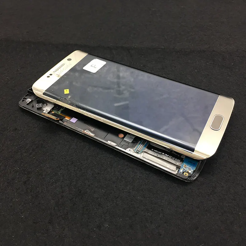 Practice LCD screen assmebly with frame for samsung S6edge s6edge plus s7edge S8 and glass separating practice | Инструменты