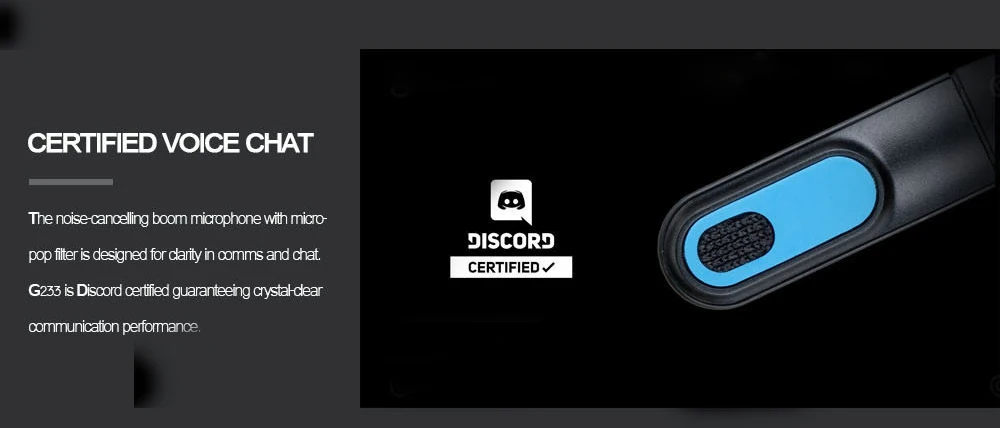 Оригинальные Игровые наушники logitech G233 Prodigy с проводным управлением и микрофоном для ПК, PS4/PRO, Xbox One, Xbox One S, nintendo Switch