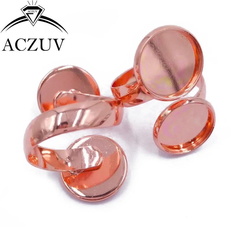 Основа для кабошона с двойной рамкой 10/12 мм серебро/золото/бронза/античная