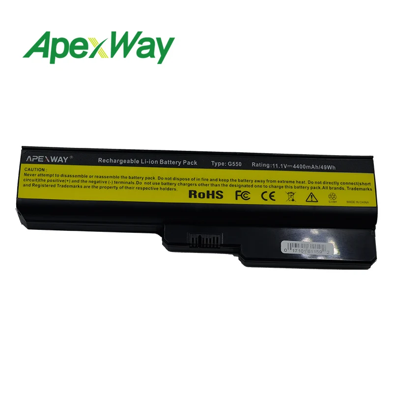 Аккумулятор для ноутбука Lenovo G555 G455I G455L G530 G530A G530G G530L G530M G550A G550G G550L G550M G555A G555G G555L