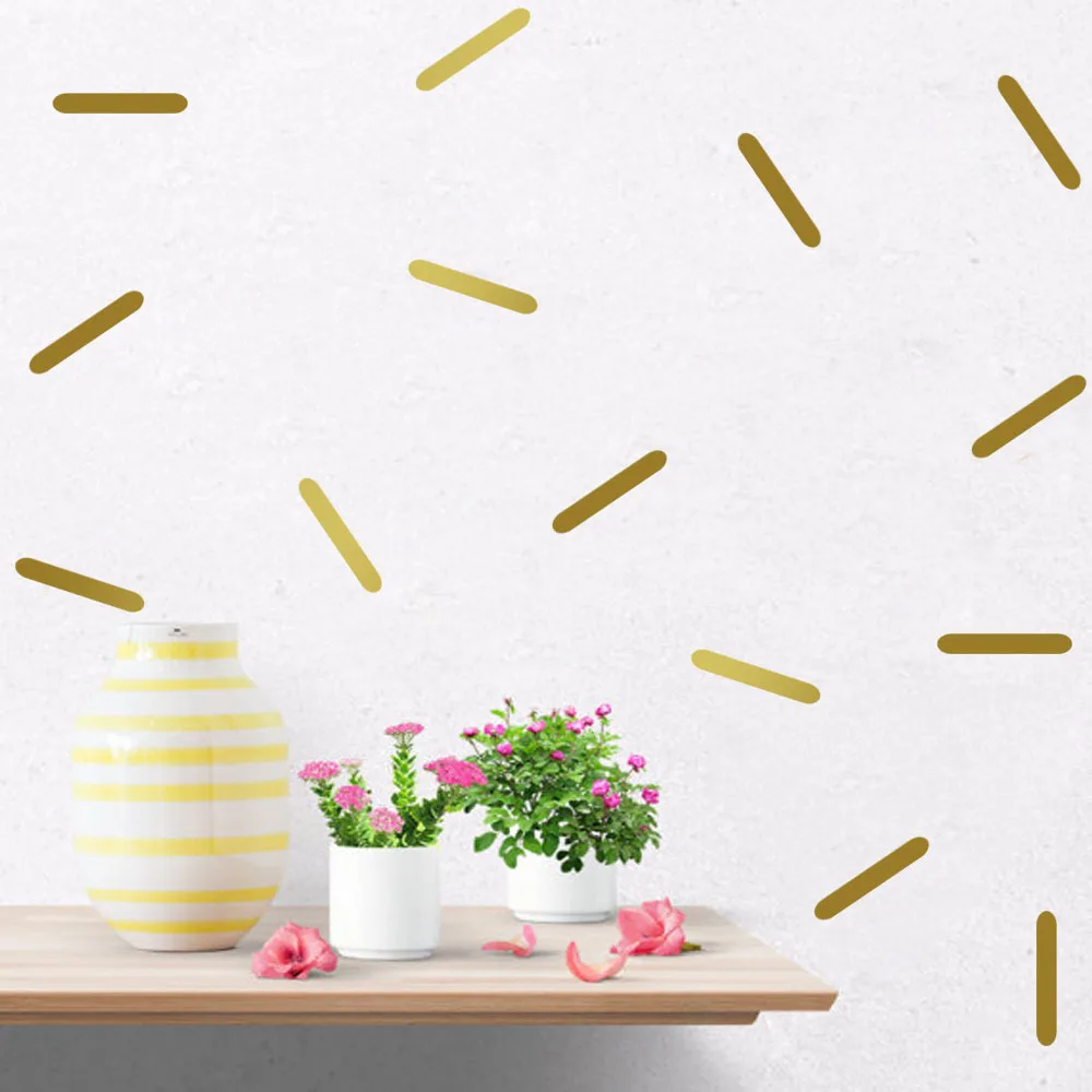 Геометрическая в нордическом стиле наклейка на стену s для детской комнаты