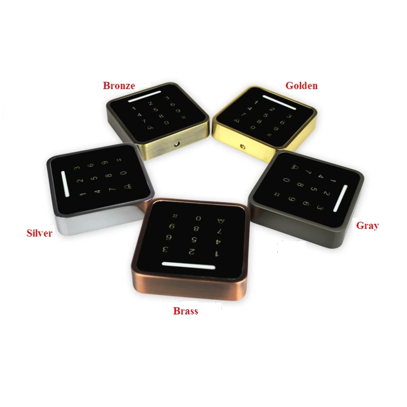 Автономный полностью металлический сканер отпечатков пальцев клавиатура