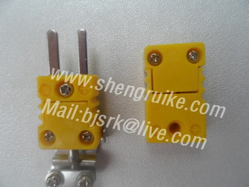 

Термопара типа K с мини-разъемом 2*250 мм высокого качества