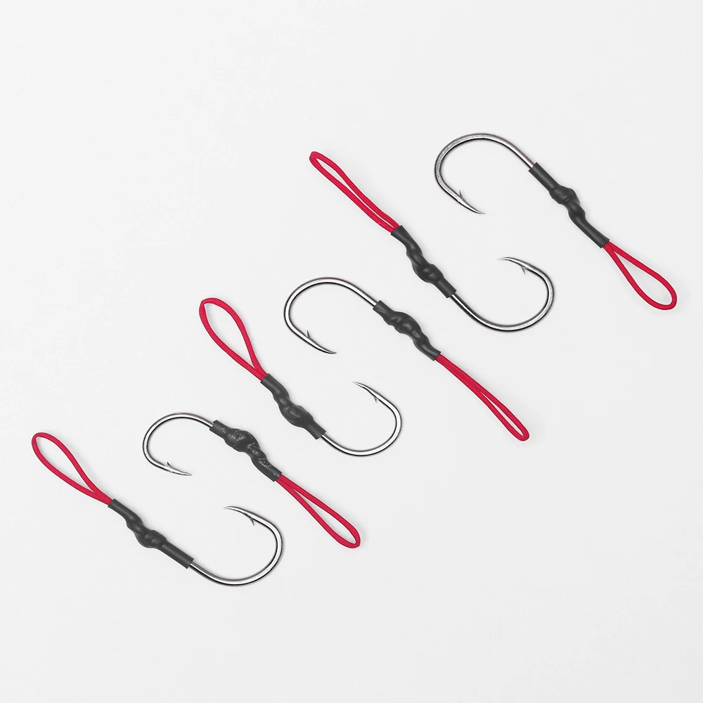 5 шт. Нержавеющая сталь Assist крючки двигающийся рыболовный крючок с