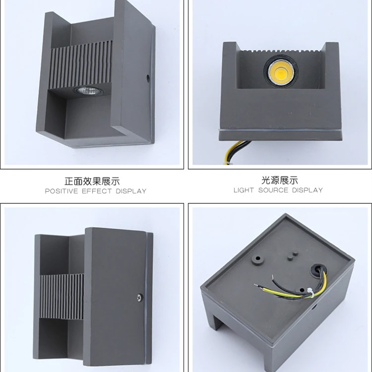 

Outdoor Wall Light Led 6w Garden Stair Indoor IP65 Modern Aluminium Baking