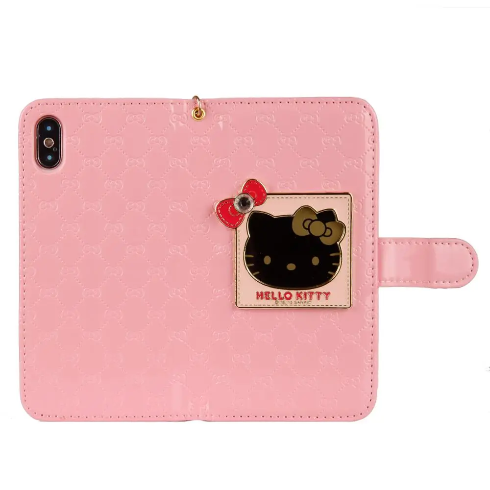 Модный Стильный чехол для samsung S8 S9 S10 Lite Plus, Роскошный кошелек hello kitty, магнитный чехол-книжка из искусственной кожи, чехол для мобильного телефона