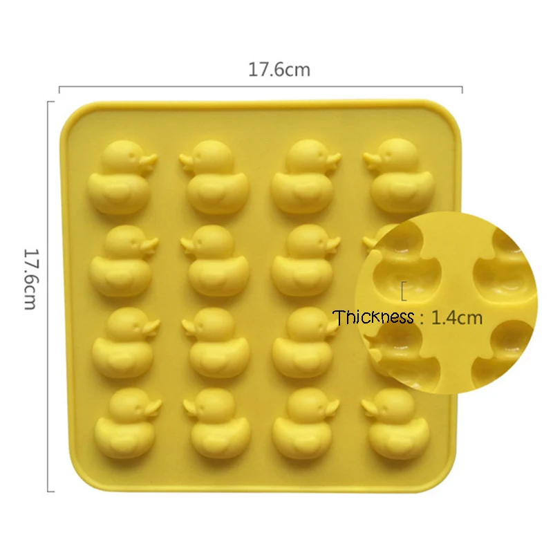 QuickDone сделай сам фотоформа форма для печенья торта конфет милая утка лоток льда