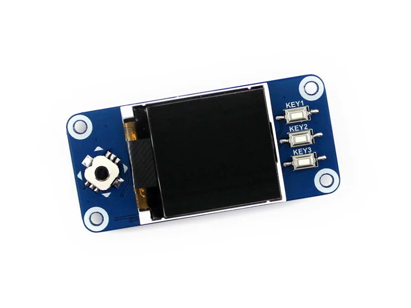 Waveshare 1,44 дюймовый ЖК-дисплей шляпа для Raspberry Pi 2B/3B/3B+/Zero W 128x128 пикселей SPI интерфейс светодиодный подсветка 3,3 В