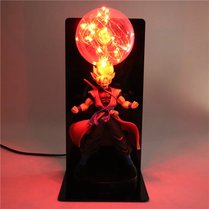 Дракон B Dragon Ball Z Супер сайян Жемчуг дракона Гоку Аниме фигурки ночной Светильник