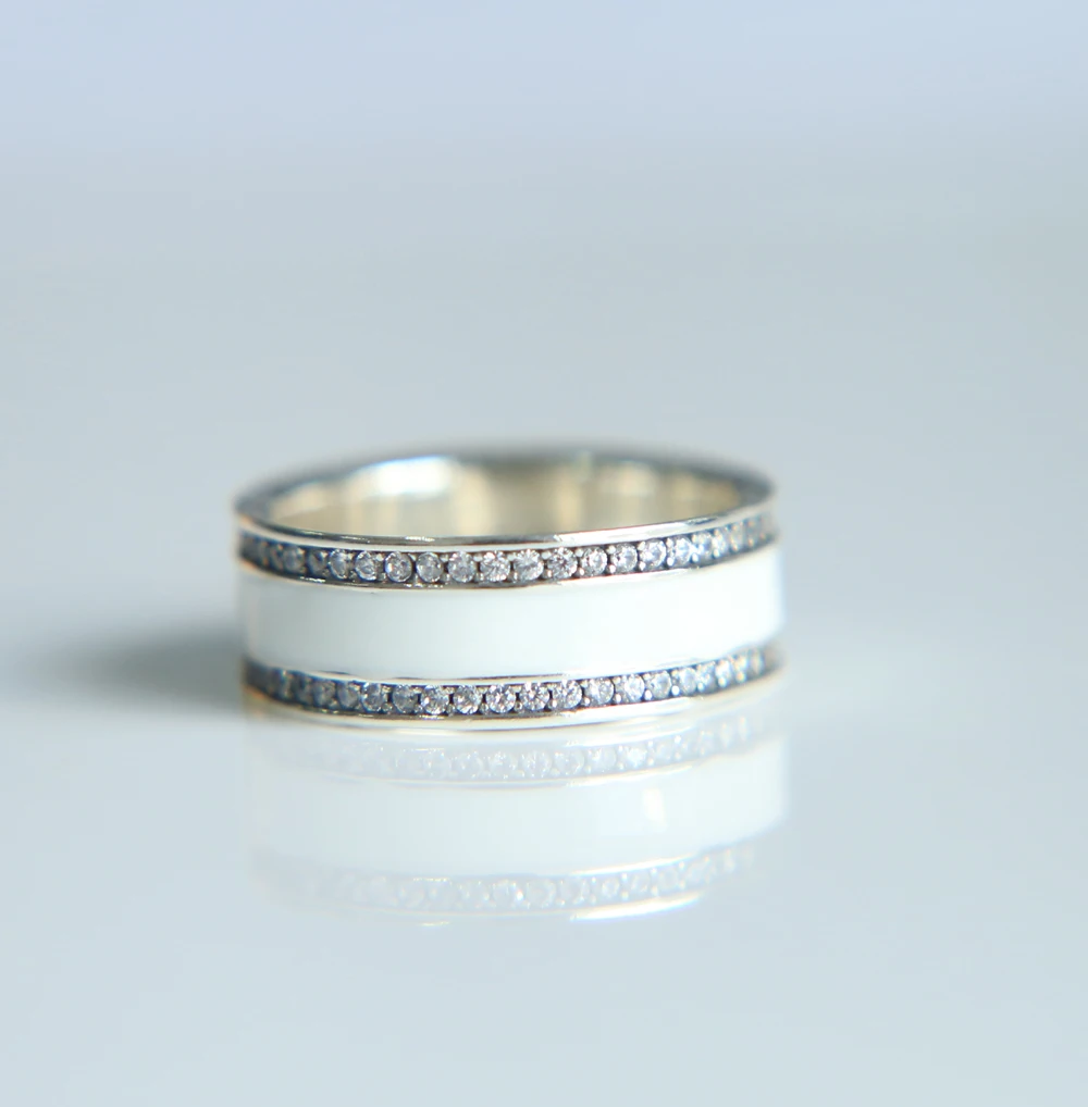 Женское кольцо из серебра 925 пробы с эмалью|engagement rings for women|engagement ringrings women |