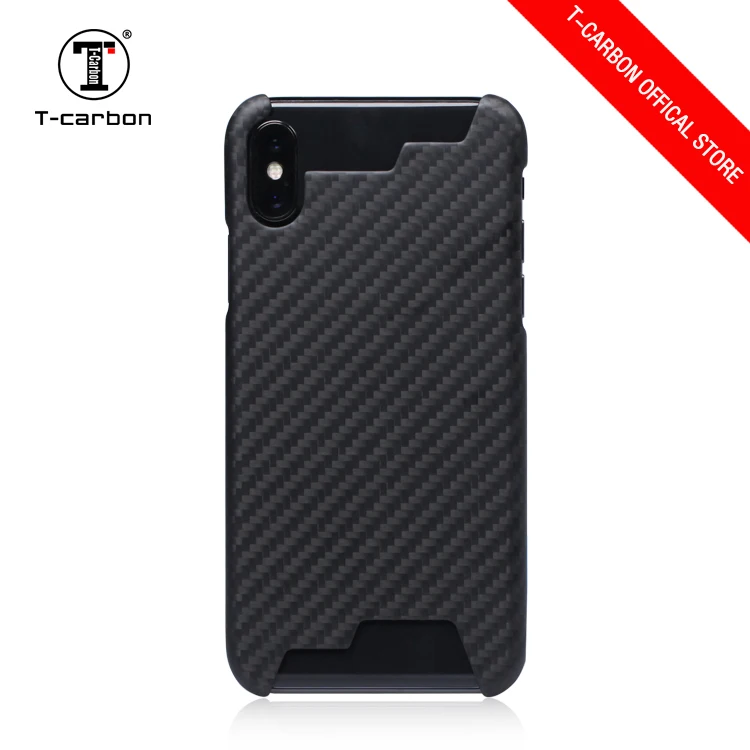 Carbon fiber matte T-carbon Factory Чехол для телефона из углеродного волокна подходит для iX нового дизайна - Название цвета: Carbon fiber matte