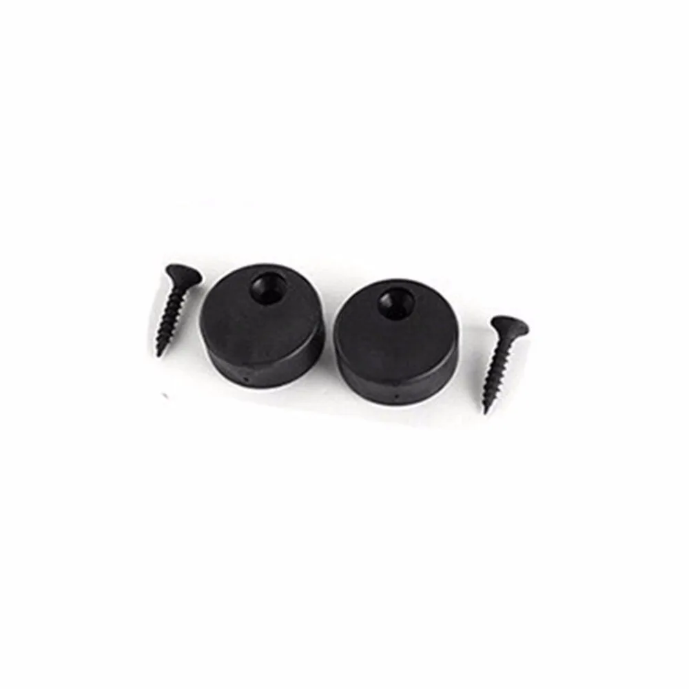 

LWZH Sliding Barn Door Hardware Black Anti-jump Disk Block (One Pair)