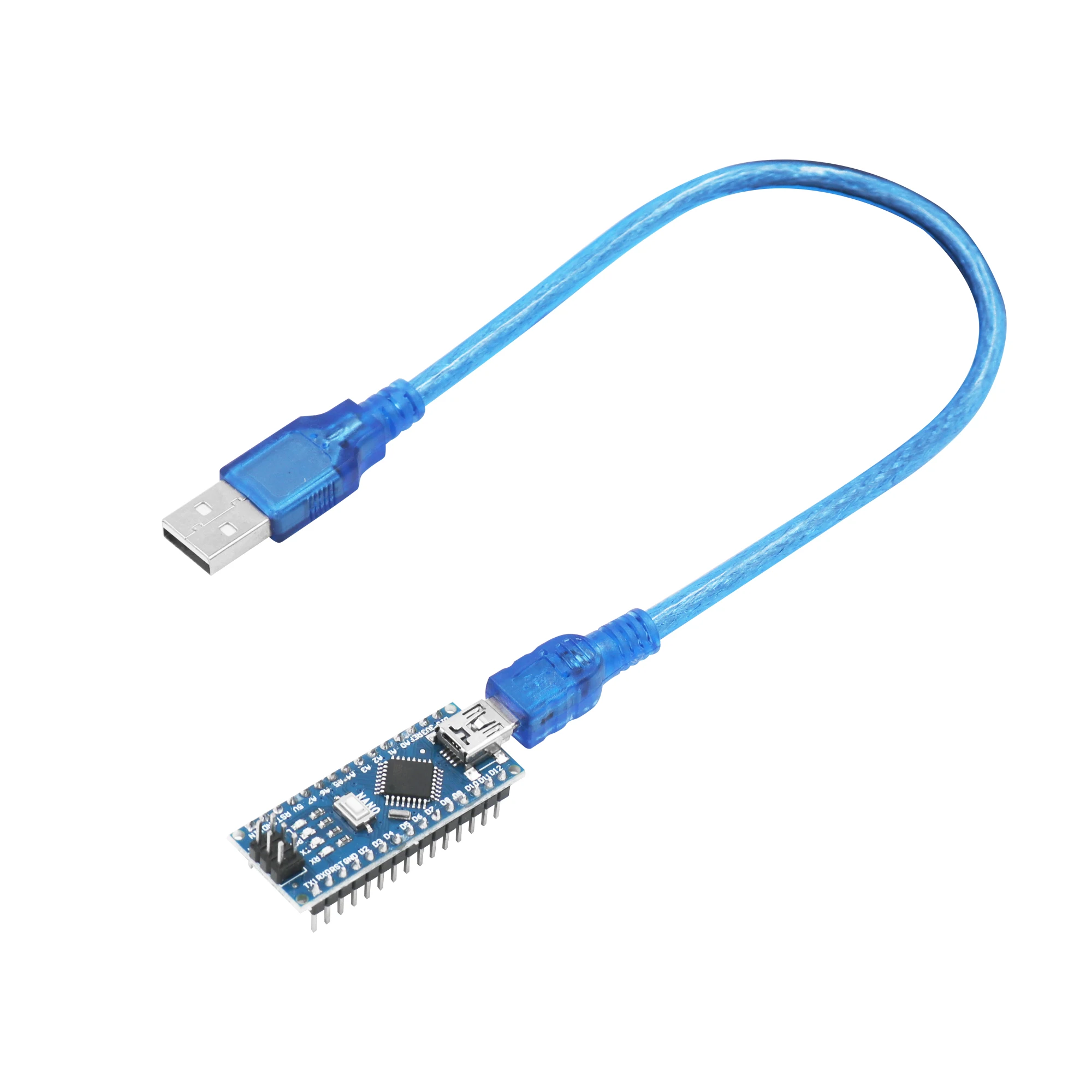 Плата контроллера Nano 3 0 ATmega328P 5 шт./лот драйвер USB CH340 с кабелем для