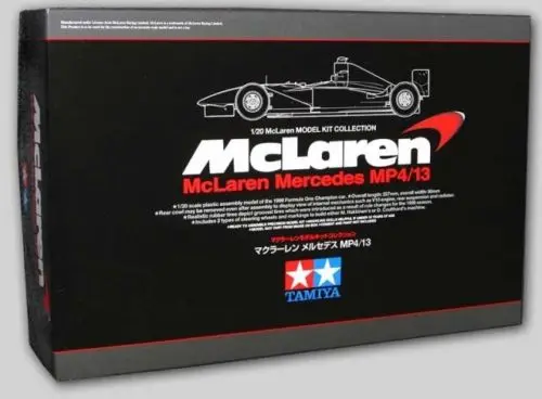 Tamiya по супер скидке 89718 1/20 1998 Mercedes McLaren MP4/13 F1 гоночный автомобиль (Ltd издание)