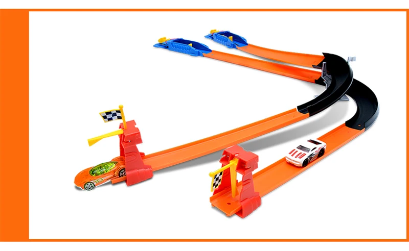 Hot Wheels гоночный автомобиль 3 стиля набор легкий стиль высокая скорость соревнования автомобиль Hotwheels трек игрушка детский день подарок для ребенка модель BGJ0