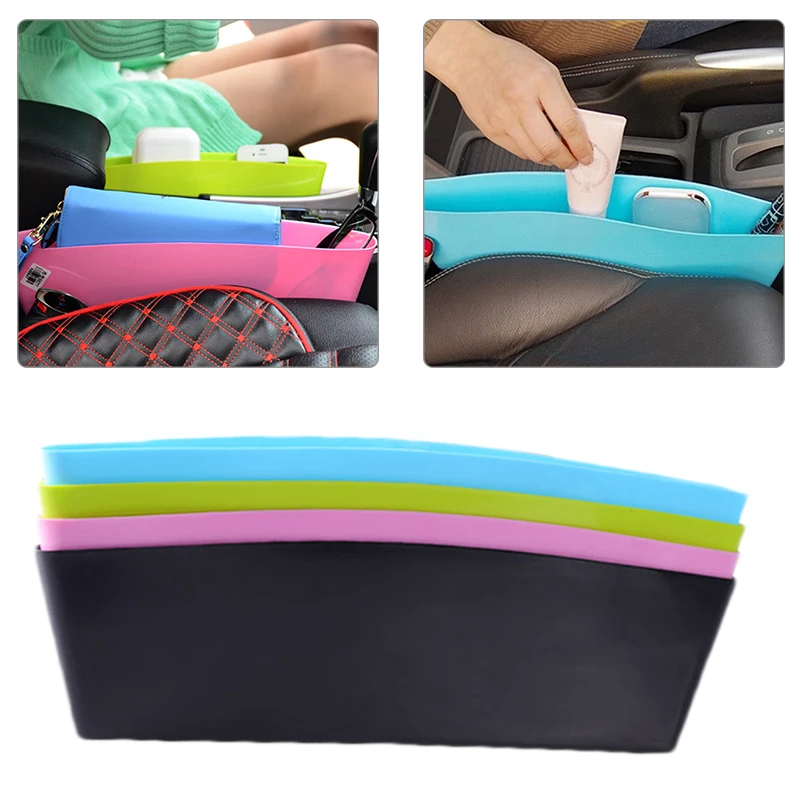 1 шт. корзина для мусора хранения Организатор Сиденье сжимаемой между щелей