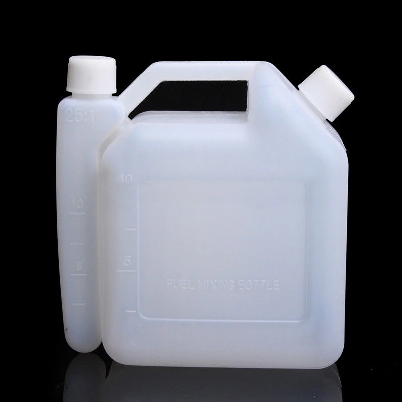 1x 1.5L 2-Stroke Oil Petrol Fuel Mixing Bottle Container For Trimmer Chainsaw G1 | Дом и сад